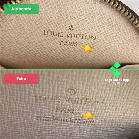 real vs fake louis vuitton multi pochette|how to tell if a louis vuitton bag is real.